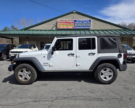 2017 Jeep Wrangler Unlimited for sale at The Car Shoppe in Queensbury NY
