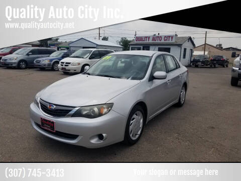 2009 Subaru Impreza for sale at Quality Auto City Inc. in Laramie WY