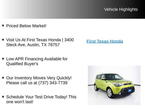 2016 Kia Soul +