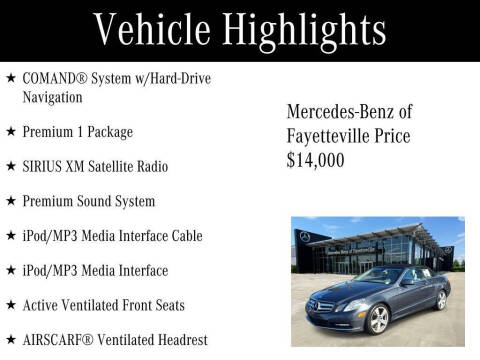 2013 Mercedes-Benz E-Class E 350