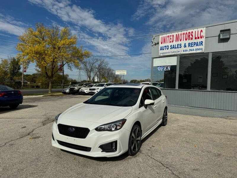 2019 Subaru Impreza for sale at United Motors LLC in Saint Francis WI