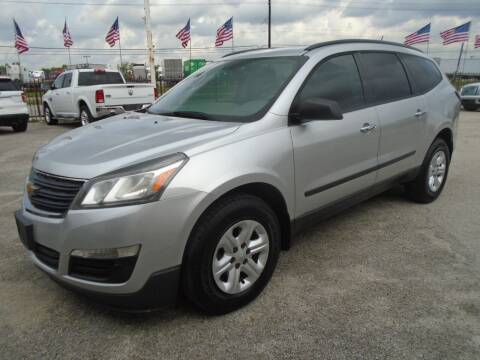 2014 Chevrolet Traverse for sale at TEXAS HOBBY AUTO SALES in Houston TX