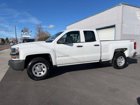 2018 Chevrolet Silverado 1500 for sale at P & R Auto Sales in Pocatello ID