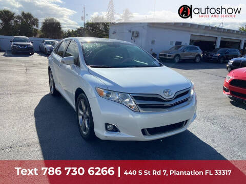 2013 Toyota Venza for sale at AUTOSHOW SALES & SERVICE in Plantation FL