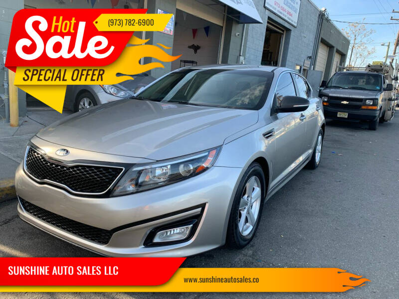 2014 Kia Optima for sale at SUNSHINE AUTO SALES LLC in Paterson NJ