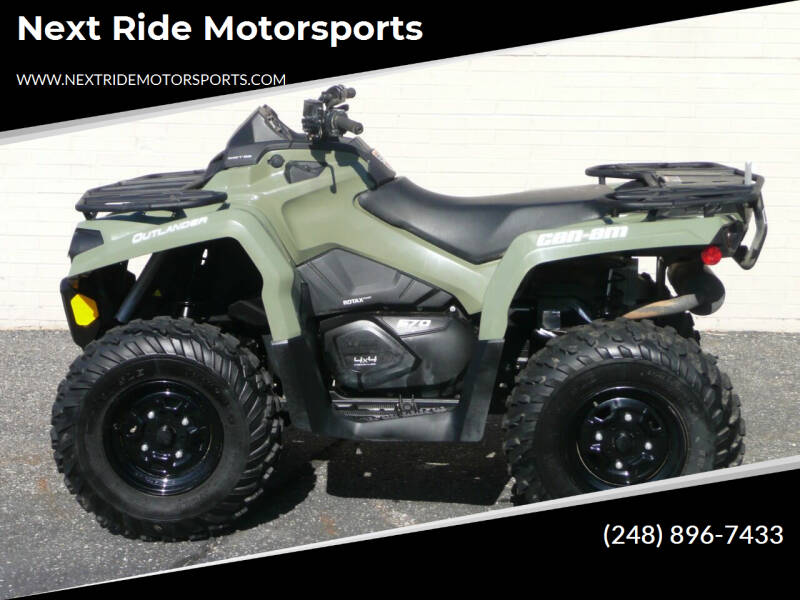 2017 Can-Am Outlander 570 for sale at Next Ride Motorsports in Sterling Heights MI