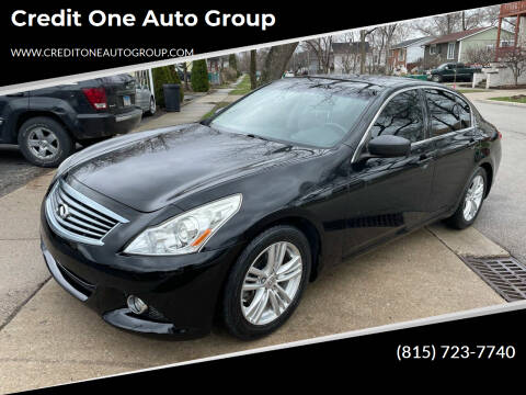 2013 Infiniti G37 Sedan for sale at Credit One Auto Group inc in Joliet IL