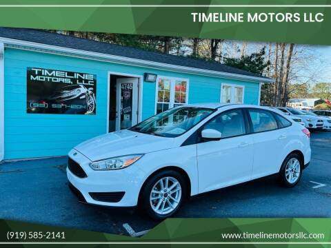 2018 Ford Focus for sale at Timeline Motors LLC in Clayton NC