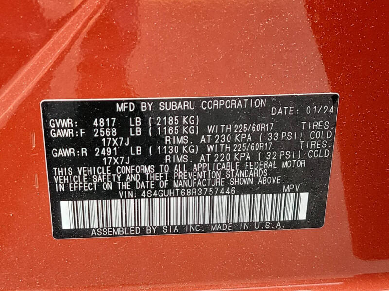 2024 Subaru Crosstrek Wilderness