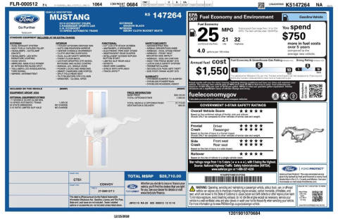 2019 Ford Mustang EcoBoost