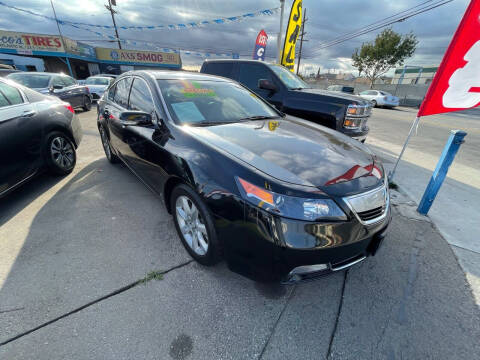 2013 Acura TL for sale at ROMO'S AUTO SALES in Los Angeles CA