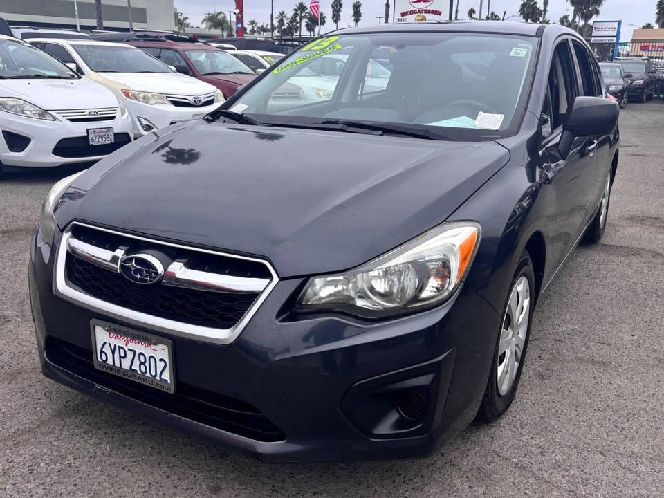 2013 Subaru Impreza for sale at North County Auto in Oceanside, CA