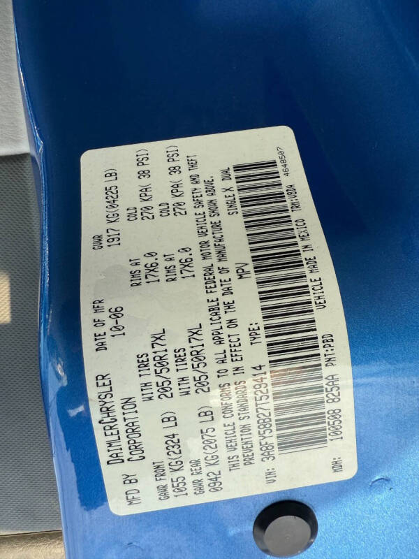 2007 Chrysler PT Cruiser Touring