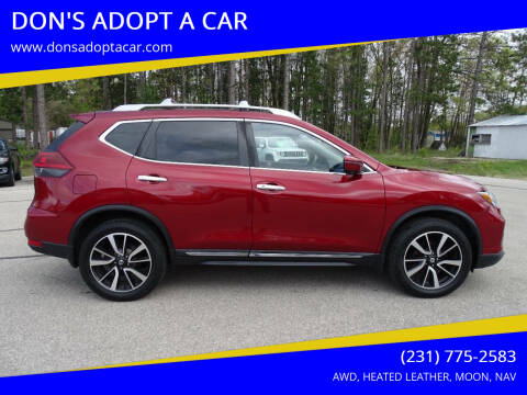 2019 Nissan Rogue for sale at DON'S ADOPT A CAR in Cadillac MI