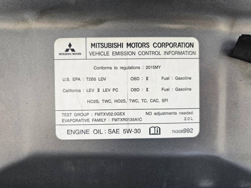2015 Mitsubishi Lancer Evolution Final Edition
