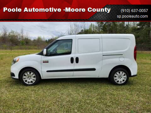 2017 RAM ProMaster City for sale at Poole Automotive -Moore County in Aberdeen NC