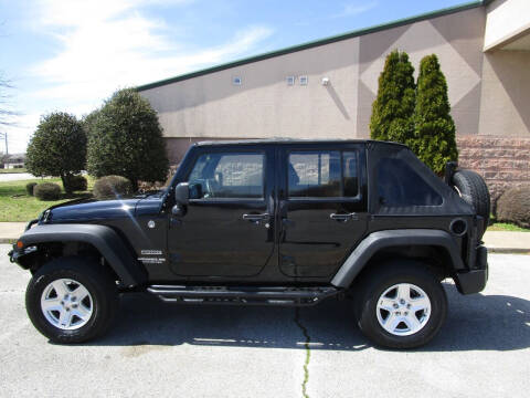 2012 Jeep Wrangler Unlimited for sale at JON DELLINGER AUTOMOTIVE in Springdale AR