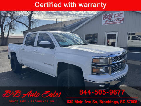 2015 Chevrolet Silverado 1500 for sale at B & B Auto Sales in Brookings SD