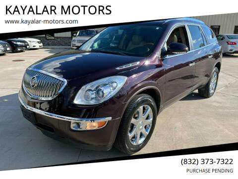 2008 Buick Enclave for sale at KAYALAR MOTORS SUPPORT CENTER in Houston TX