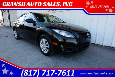 2013 Mazda MAZDA6 for sale at CRANSH AUTO SALES, INC in Arlington TX