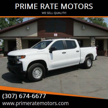 2019 Chevrolet Silverado 1500 for sale at PRIME RATE MOTORS in Sheridan WY