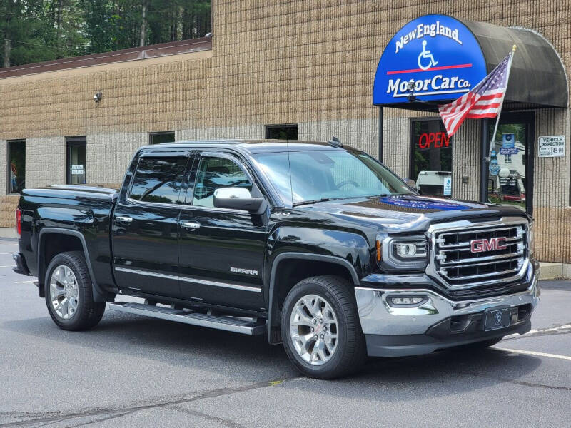 Used 2018 GMC Sierra 1500 SLT with VIN 3GTU2NEC8JG105071 for sale in Hudson, NH