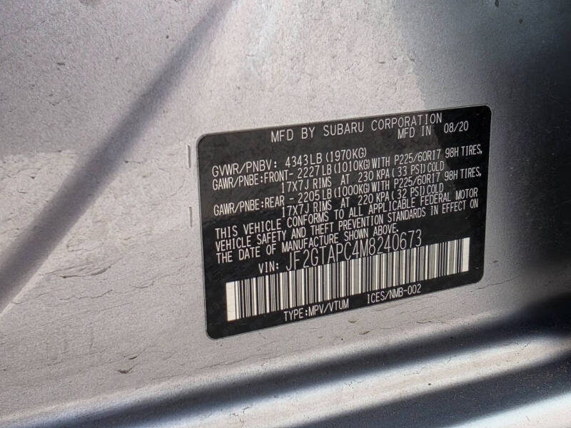 2021 Subaru Crosstrek Premium