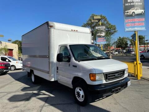 2005 Ford E-Series Chassis for sale at Sanmiguel Motors in South Gate CA