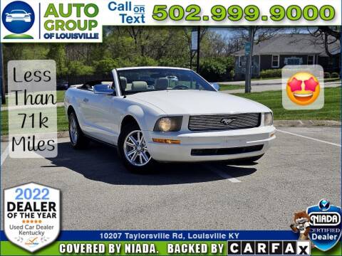 2008 Ford Mustang for sale at Auto Group of Louisville in Louisville KY