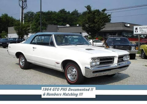 1964 Pontiac GTO Documented for sale at Black Tie Classics in Stratford NJ