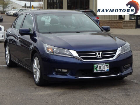 2015 Honda Accord for sale at RAVMOTORS - CRYSTAL in Crystal MN