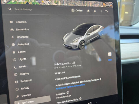 2021 Tesla Model 3 Standard Range Plus