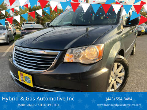 2014 Chrysler Town and Country for sale at Hybrid & Gas Automotive Inc in Aberdeen MD