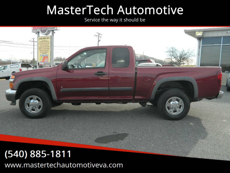 2008 Chevrolet Colorado for sale at MasterTech Automotive in Staunton VA