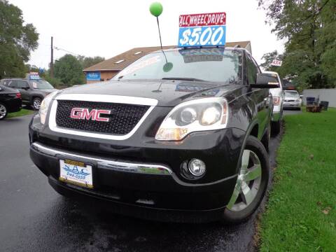 2011 GMC Acadia for sale at North American Credit Inc. in Waukegan IL