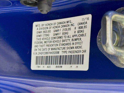 2017 Honda Civic Touring