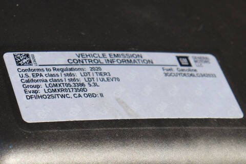 2020 Chevrolet Silverado 1500