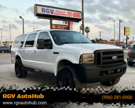 2003 Ford Excursion for sale at RGV AutoHub in Harlingen TX