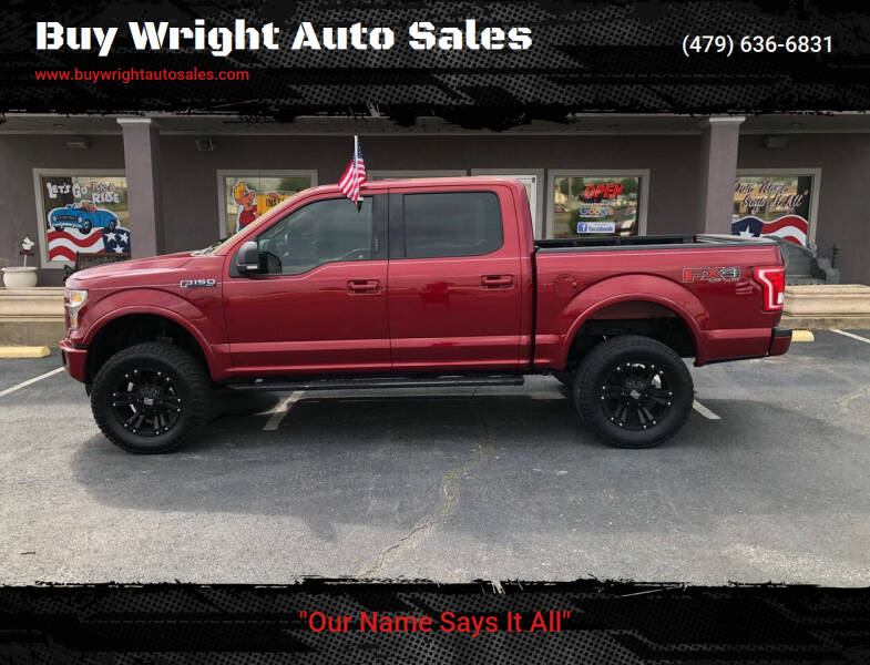 2015 Ford F-150 for sale at Buy Wright Auto Sales in Rogers AR