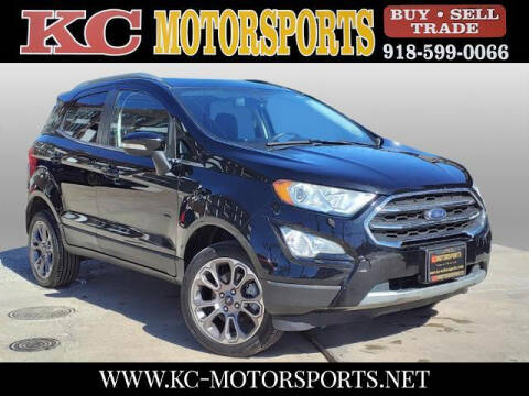 2019 Ford EcoSport for sale at KC MOTORSPORTS in Tulsa OK