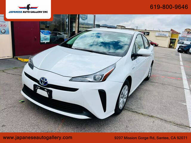 2022 Toyota Prius for sale at Japanese Auto Gallery Inc in Santee CA