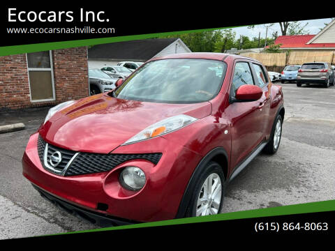 2013 Nissan JUKE for sale at Ecocars Inc. in Nashville TN