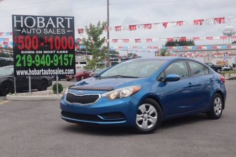 2015 Kia Forte for sale at Hobart Auto Sales in Hobart IN