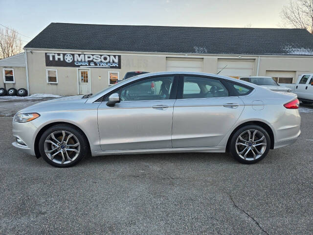 2017 Ford Fusion for sale at Thompson Car and Truck in Baptistown, NJ