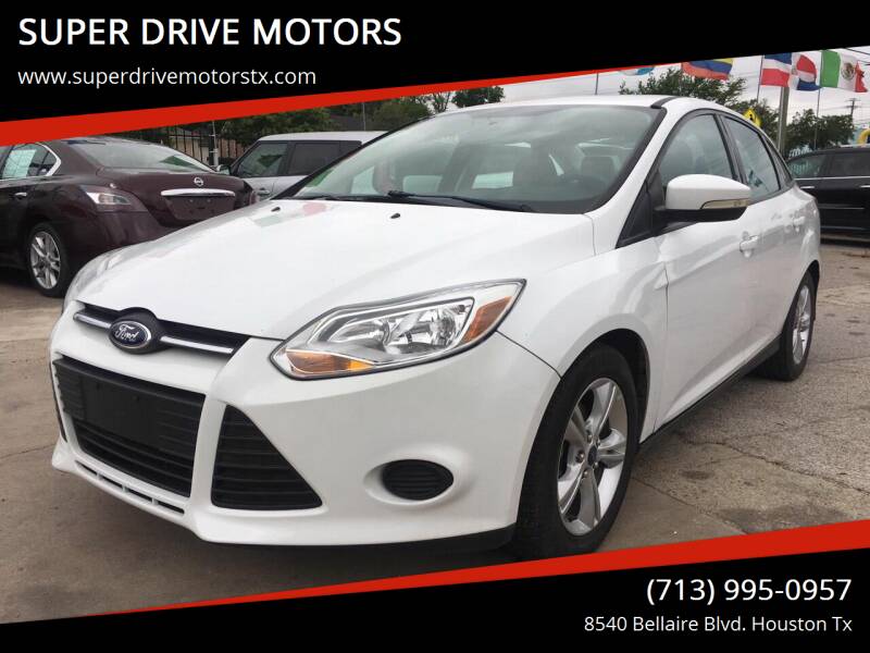 2014 Ford Focus for sale at SUPER DRIVE MOTORS in Houston TX