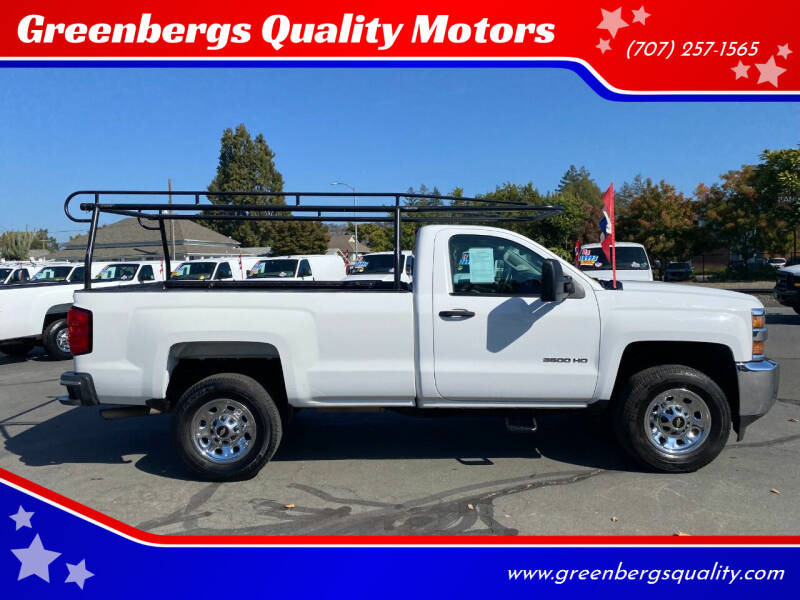 2015 Chevrolet Silverado 3500HD for sale at Greenbergs Quality Motors in Napa CA