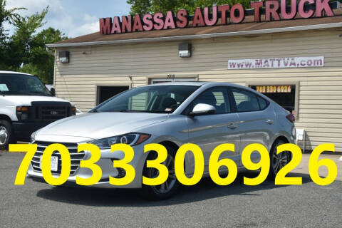 2018 Hyundai Elantra for sale at Commercial Auto & Trucks in Manassas VA