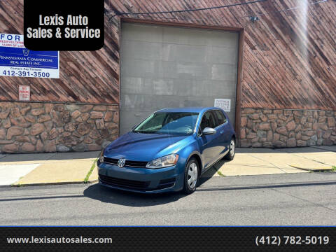 2015 Volkswagen Golf for sale at Lexis Auto Sales & Service in Pittsburgh PA