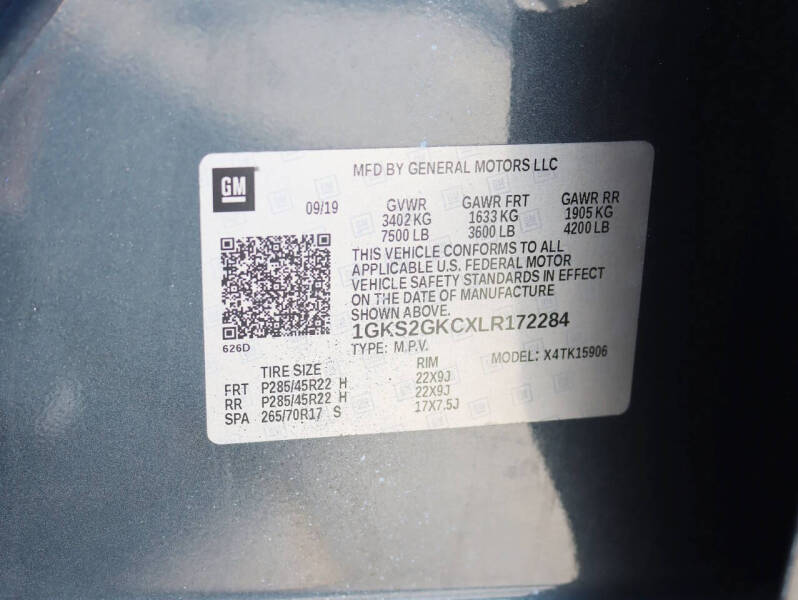 2020 GMC Yukon XL SLT