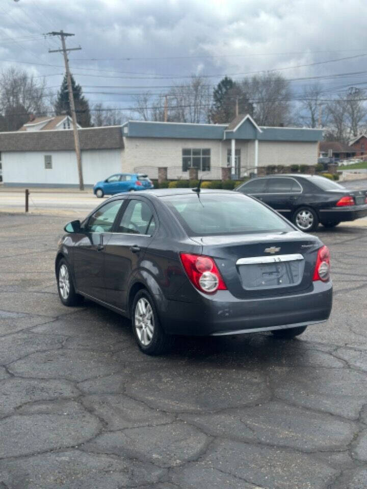 2012 Chevrolet Sonic for sale at Eighty 8 Auto Sales in Akron, OH